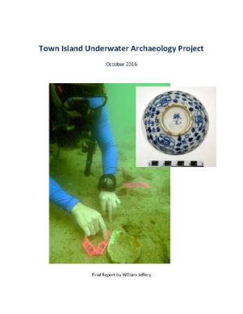An English archaeological report titled "Town Island Underwater Archaeology Project"