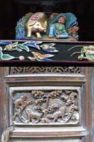 Pig Hau Ku Shek Ancestral Hall (above)/ Yuen Long Pun Uk (below)